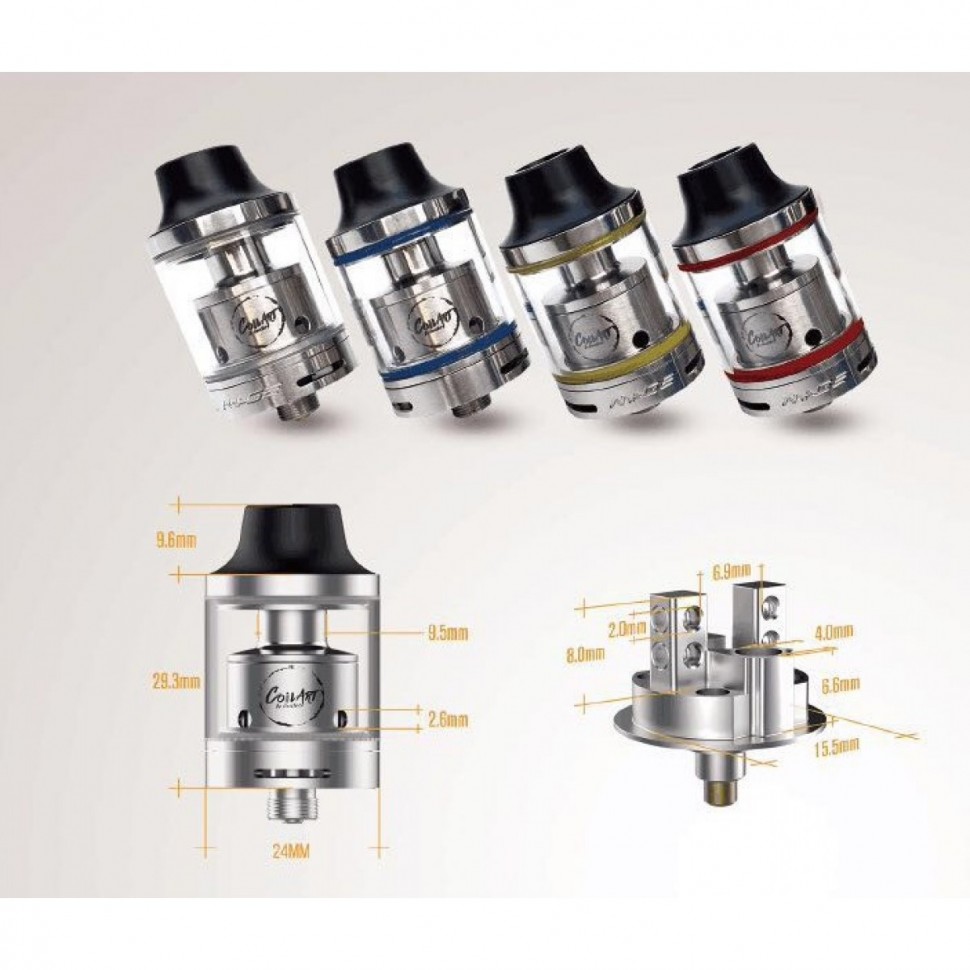 Бак MAGE by CoilArt 24mm, 3,5ml (CLONE)