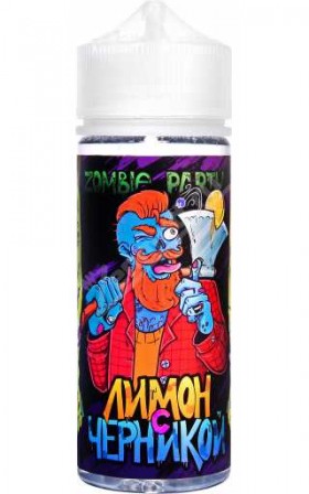 Zombie Party Лимон с Черникой