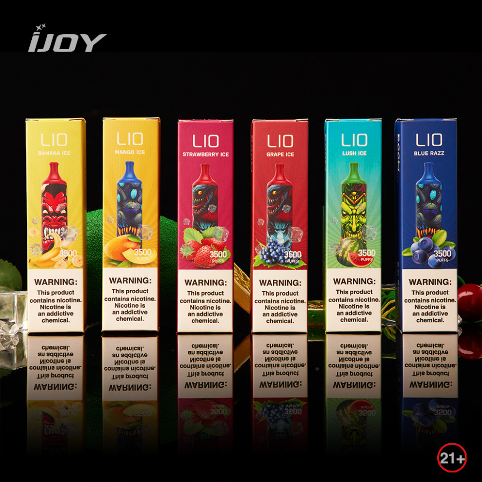 Одноразовый iJOY LIO BOOM 2% 1400mah 3500 затяжек