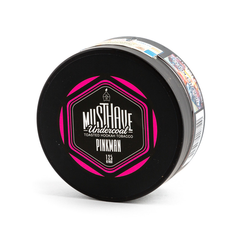 Табак для кальяна Must Have Undercoal Pinkman (с ароматом розовых фруктов и ягод), банка 25 гр
