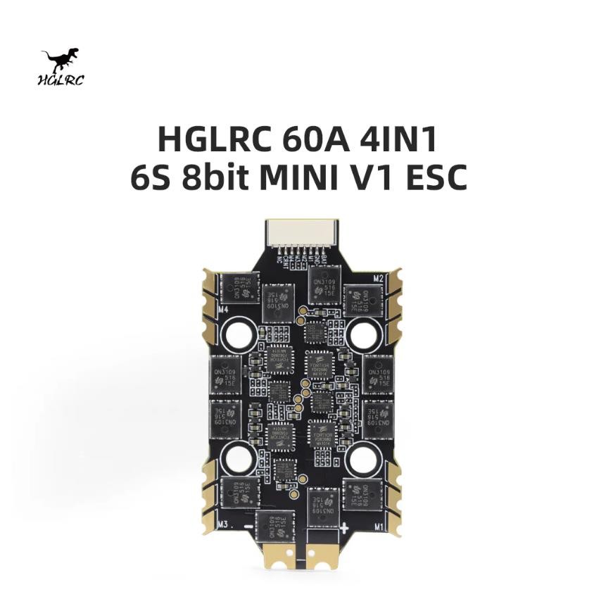 HGLRC 60A 4IN1 6S BLS MINI ESC