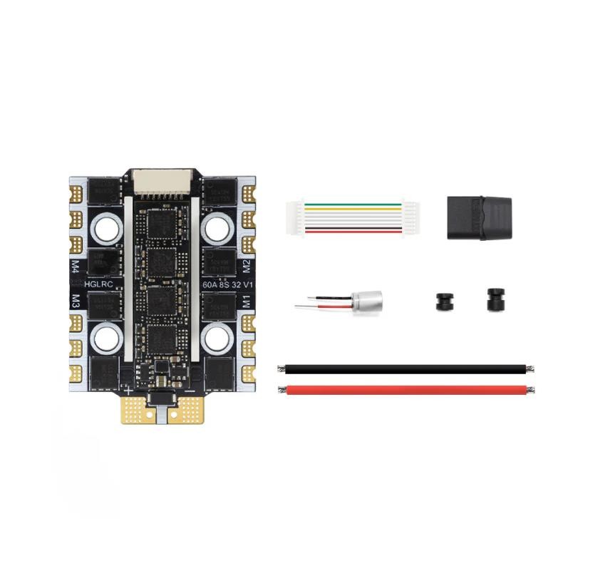 HGLRC 60A 4IN1 MINI 8S 32-bit V1 ESAM32